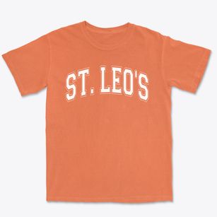 Saint Leo's Catholic School Varsity Arch Premium Heavyweight T-shirt