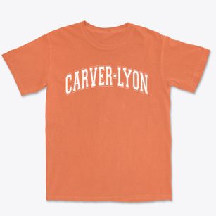 Carver-lyon Elementary School Varsity Arch Premium Heavyweight T-shirt
