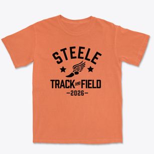Steele High School Track and Field Premium Heavyweight T-shirt