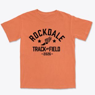 Rockdale Elementary School Track and Field Premium Heavyweight T-shirt