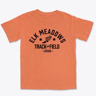 Elk Meadows School Track and Field Premium Heavyweight T-shirt