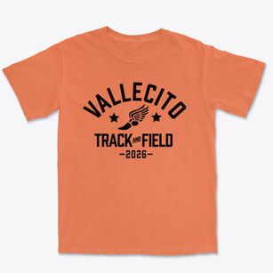 Vallecito Elementary School Track and Field Premium Heavyweight T-shirt