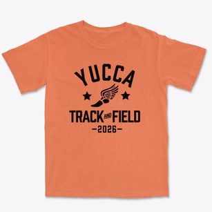 Yucca Elementary School Track and Field Premium Heavyweight T-shirt