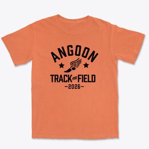 Angoon High School Track and Field Premium Heavyweight T-shirt