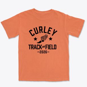 Archbishop Curley High School Track and Field Premium Heavyweight T-shirt