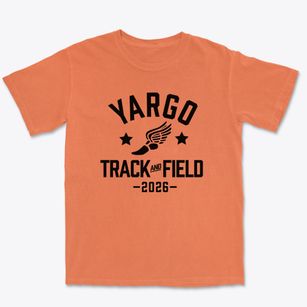 Yargo Elementary School Track and Field Premium Heavyweight T-shirt