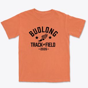 Budlong Elementary School Track and Field Premium Heavyweight T-shirt