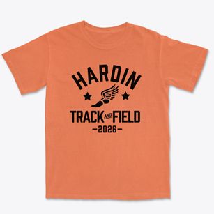 Hardin Christian Academy Track and Field Premium Heavyweight T-shirt