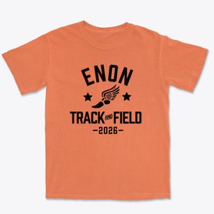 Enon Elementary School Track and Field Premium Heavyweight T-shirt