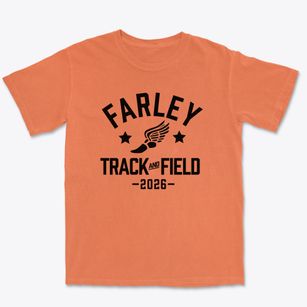 Farley Elementary School Track and Field Premium Heavyweight T-shirt