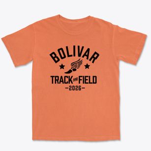 Bolivar Primary School Track and Field Premium Heavyweight T-shirt