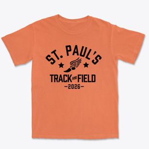 Saint Paul's Elementary School Track and Field Premium Heavyweight T-shirt