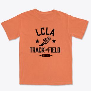 Lenoir County Learning Academy Track and Field Premium Heavyweight T-shirt