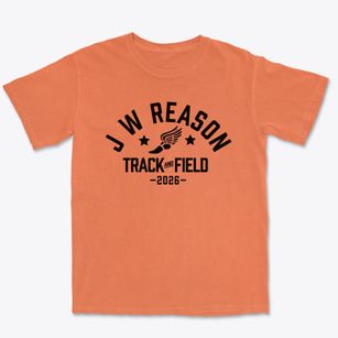 J W Reason Elementary School Track and Field Premium Heavyweight T-shirt