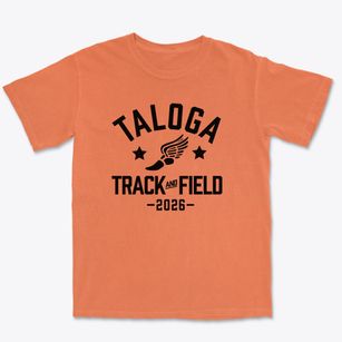 Taloga School Track and Field Premium Heavyweight T-shirt
