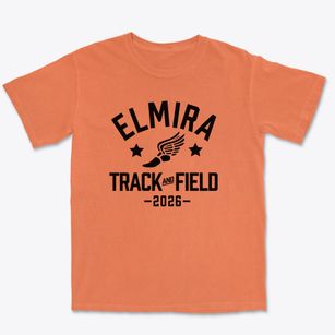 Elmira High School Track and Field Premium Heavyweight T-shirt