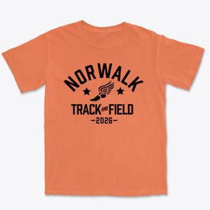 Norwalk Christian School Track and Field Premium Heavyweight T-shirt
