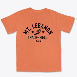 Mt. Lebanon High School Track and Field Premium Heavyweight T-shirt