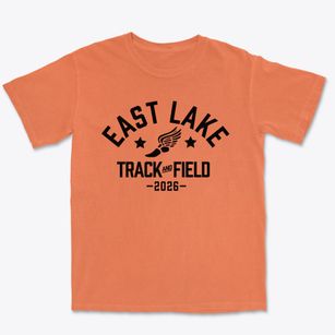 East Lake Elementary School Track and Field Premium Heavyweight T-shirt