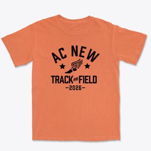 A.c. New Middle School Track and Field Premium Heavyweight T-shirt