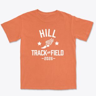 Hill Elementary School Track and Field Premium Heavyweight T-shirt