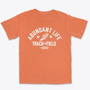 Abundant Life School Track and Field Premium Heavyweight T-shirt