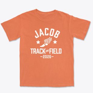 Jacob Elementary School Track and Field Premium Heavyweight T-shirt