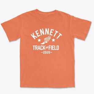 Kennett Middle School Track and Field Premium Heavyweight T-shirt
