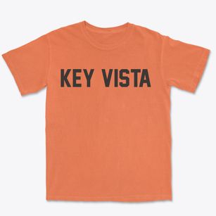 Key Vista Florida Classic Block Premium Heavyweight T-shirt