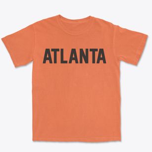 Atlanta Wisconsin Classic Block Premium Heavyweight T-shirt