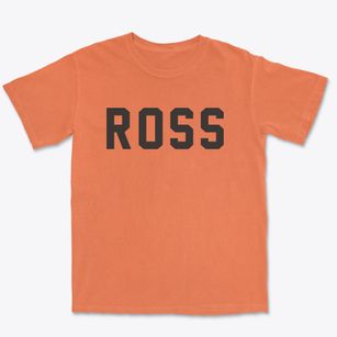 Ross Wisconsin Classic Block Premium Heavyweight T-shirt