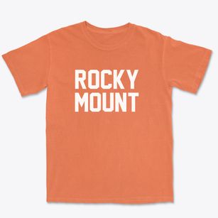 Rocky Mount North Carolina Classic Block Premium Heavyweight T-shirt