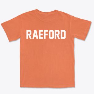 Raeford North Carolina Classic Block Premium Heavyweight T-shirt