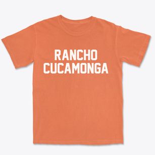 Rancho Cucamonga California Classic Block Premium Heavyweight T-shirt