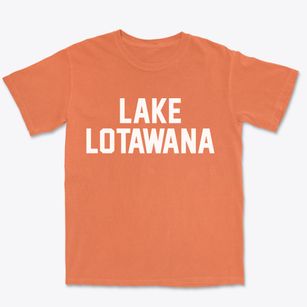 Lake Lotawana Missouri Classic Block Premium Heavyweight T-shirt