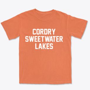 Cordry Sweetwater Lakes Indiana Classic Block Premium Heavyweight T-shirt
