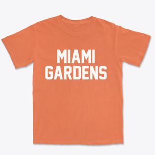 Miami Gardens Florida Classic Block Premium Heavyweight T-shirt
