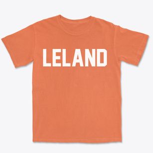 Leland North Carolina Classic Block Premium Heavyweight T-shirt