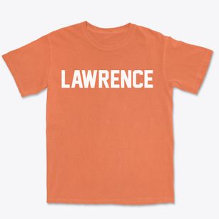 Lawrence Massachusetts Classic Block Premium Heavyweight T-shirt