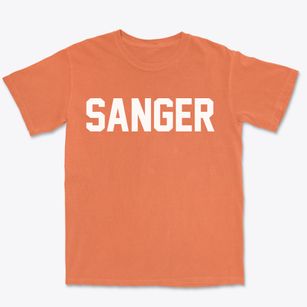 Sanger Texas Classic Block Premium Heavyweight T-shirt