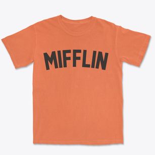 Mifflin Wisconsin Classic Curve Premium Heavyweight T-shirt