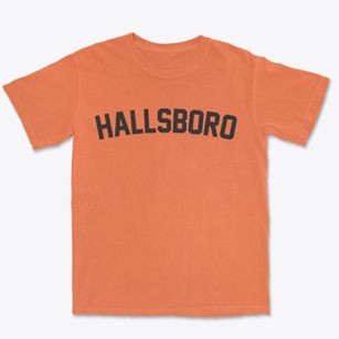 Hallsboro North Carolina Classic Curve Premium Heavyweight T-shirt