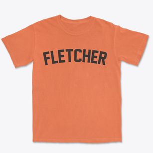 Fletcher North Carolina Classic Curve Premium Heavyweight T-shirt