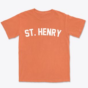 St. Henry Ohio Classic Curve Premium Heavyweight T-shirt