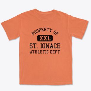 St. Ignace Michigan Athletic Dept Premium Heavyweight T-shirt