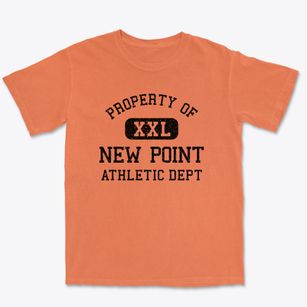 New Point Indiana Athletic Dept Premium Heavyweight T-shirt