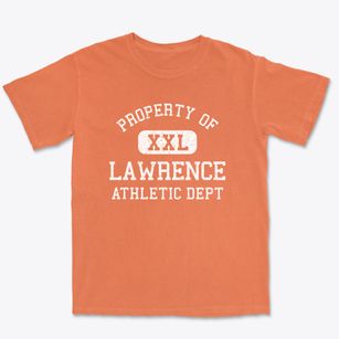 Lawrence Massachusetts Athletic Dept Premium Heavyweight T-shirt