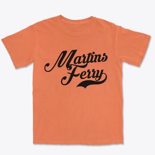Martins Ferry Ohio Vintage Team Premium Heavyweight T-shirt