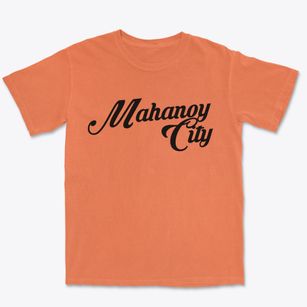 Mahanoy City Pennsylvania Vintage Team Premium Heavyweight T-shirt