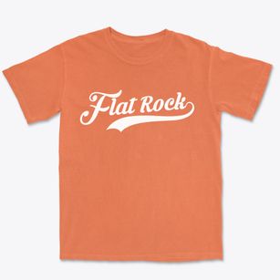 Flat Rock North Carolina Vintage Team Premium Heavyweight T-shirt